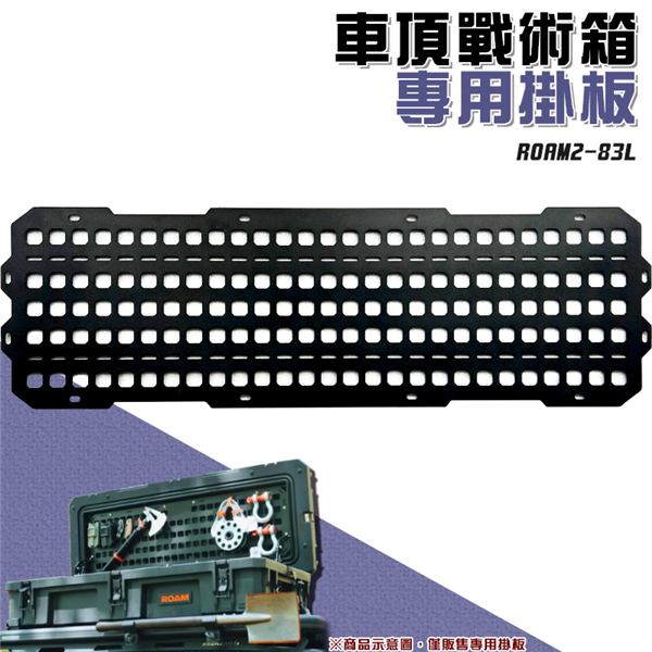 【大山野營】ROAM2-83L 車頂戰術箱專用掛板 置物