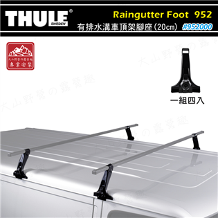 【大山野營】THULE 都樂 952 Raingutte